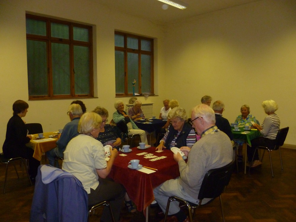 A Bridge evening in the Small Hall