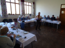 Hunger lunch following Ash Wednesday service in the small hall