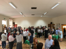 Celebration following Confirmation service